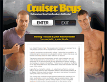 Tablet Screenshot of cruiserboys.com